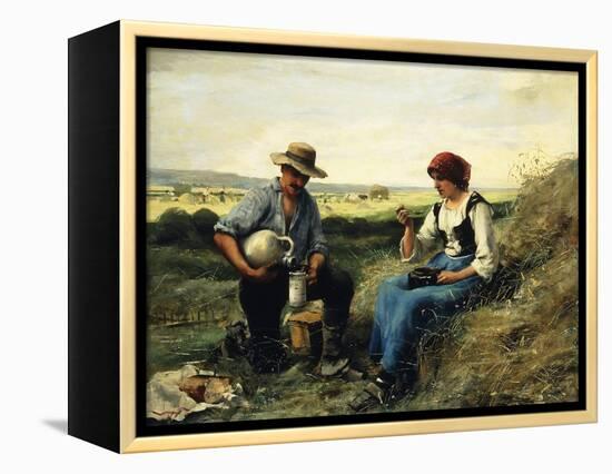 The Midday Repast-Julien Dupre-Framed Premier Image Canvas