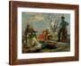 The Midday Rest, 1906-Henry Scott Tuke-Framed Giclee Print