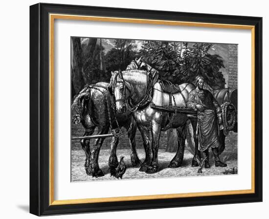 The Midday Rest, C1863-George Frederick Watts-Framed Giclee Print
