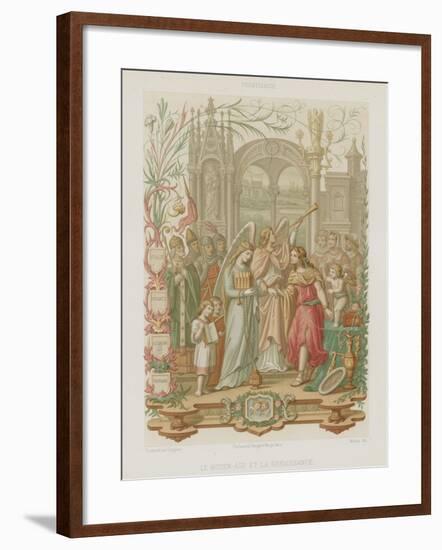 The Middle Ages and the Renaissance-null-Framed Giclee Print