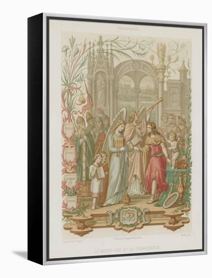 The Middle Ages and the Renaissance-null-Framed Premier Image Canvas