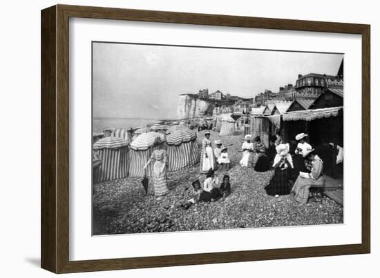 The Middle-Class Beach-Brothers Seeberger-Framed Photographic Print