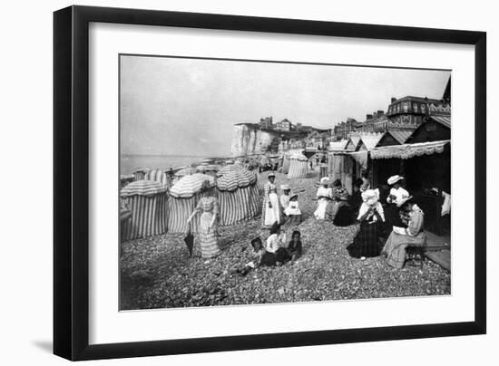 The Middle-Class Beach-Brothers Seeberger-Framed Photographic Print