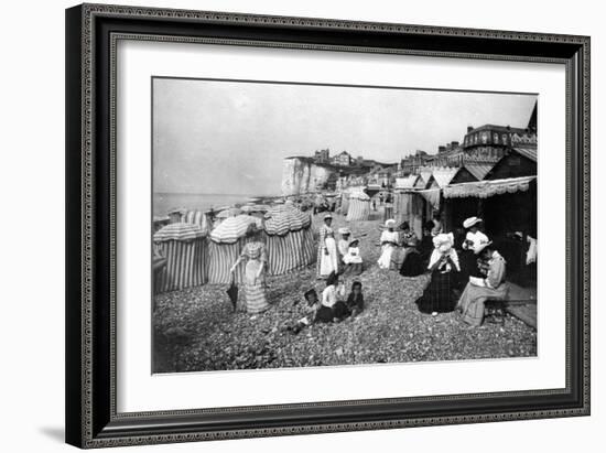 The Middle-Class Beach-Brothers Seeberger-Framed Photographic Print