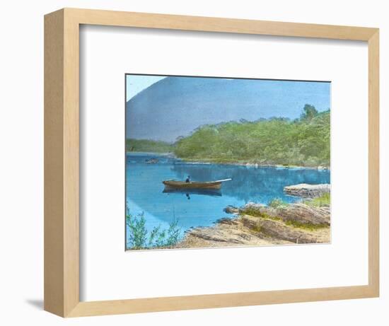 'The Middle Lake, from Dinis Island, Killarney', c1910-Unknown-Framed Photographic Print