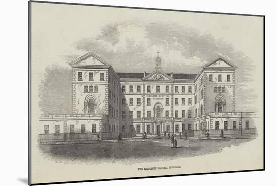 The Middlesex Hospital Enlarged-null-Mounted Giclee Print