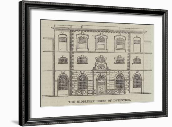 The Middlesex House of Detention-null-Framed Giclee Print