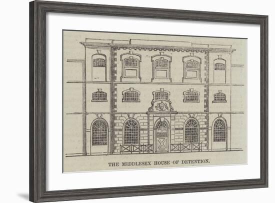 The Middlesex House of Detention-null-Framed Giclee Print