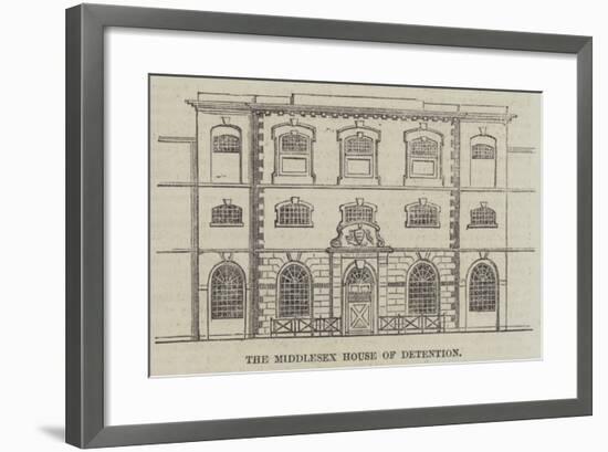 The Middlesex House of Detention-null-Framed Giclee Print