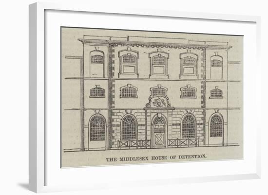 The Middlesex House of Detention-null-Framed Giclee Print