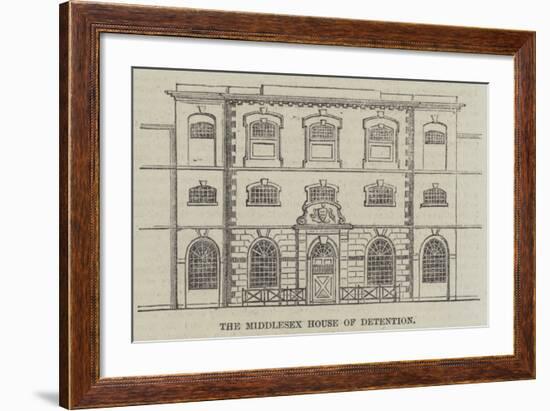 The Middlesex House of Detention-null-Framed Giclee Print