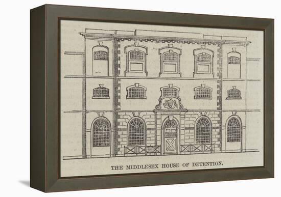 The Middlesex House of Detention-null-Framed Premier Image Canvas