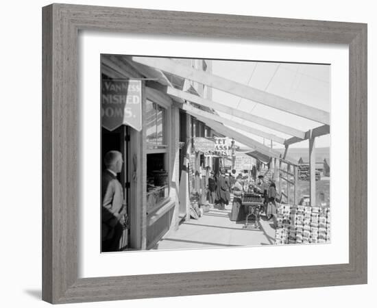 The Midway, Petoskey, Mich.-null-Framed Photo