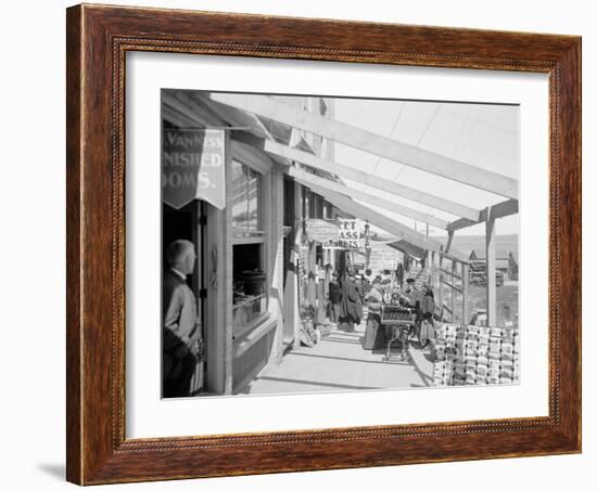 The Midway, Petoskey, Mich.-null-Framed Photo