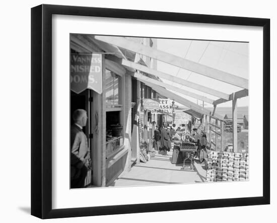 The Midway, Petoskey, Mich.-null-Framed Photo