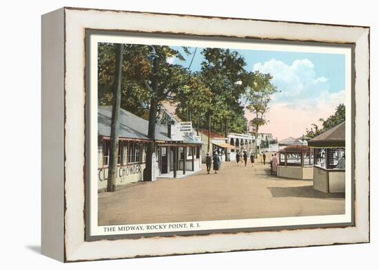 The Midway, Rocky Point, Rhode Island-null-Framed Stretched Canvas