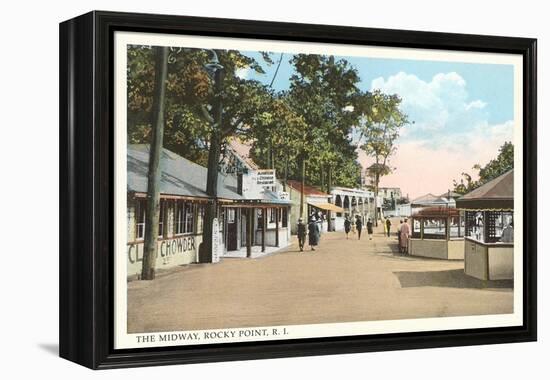 The Midway, Rocky Point, Rhode Island-null-Framed Stretched Canvas