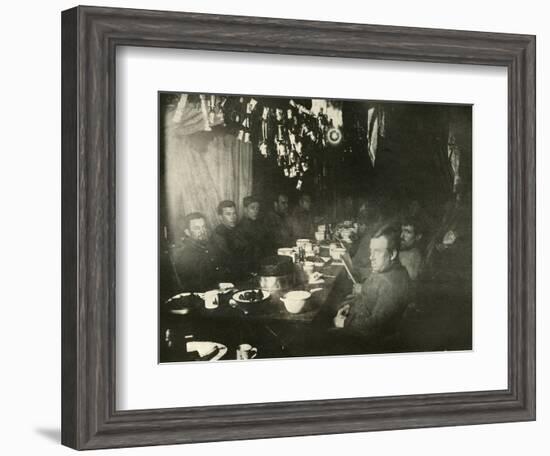 'The Midwinter's Day Feast', June 1908, (1909)-Unknown-Framed Photographic Print