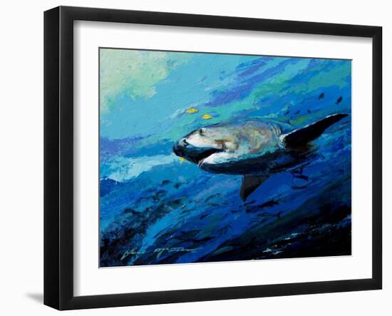 The Mighty Bull Shark-Jace D. McTier-Framed Giclee Print