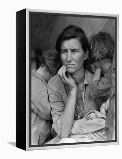 The Migrant Mother, c.1936-Dorothea Lange-Framed Premier Image Canvas