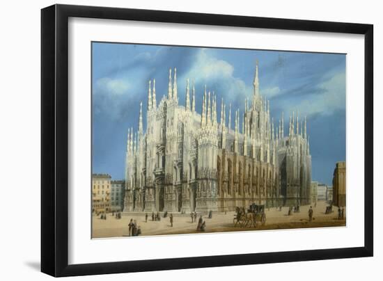 The Milan Cathedral, 1860S-null-Framed Giclee Print