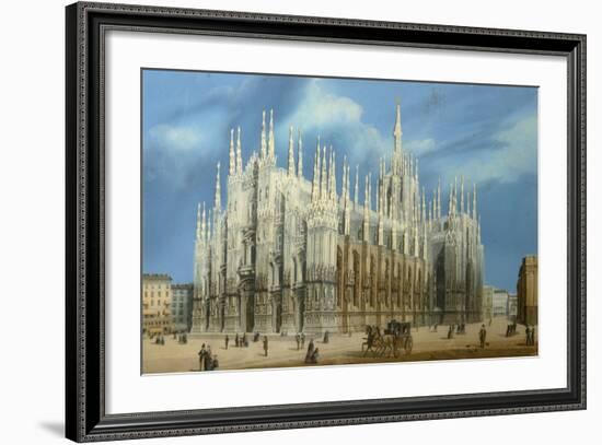 The Milan Cathedral, 1860S-null-Framed Giclee Print