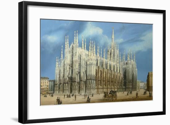 The Milan Cathedral, 1860S-null-Framed Giclee Print