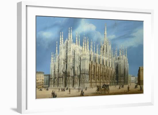 The Milan Cathedral, 1860S-null-Framed Giclee Print