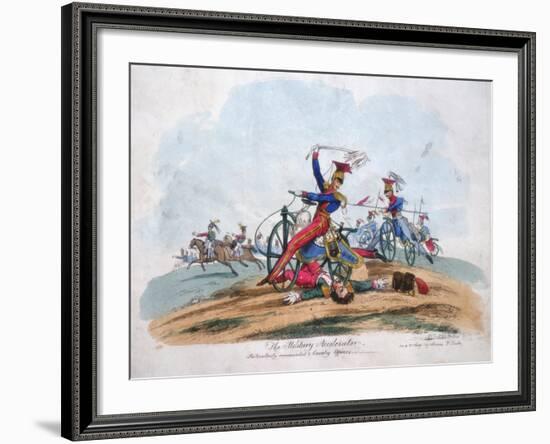 The Military Accelerator - Particularly Recommended to Cavalry Officers, C1820-null-Framed Giclee Print