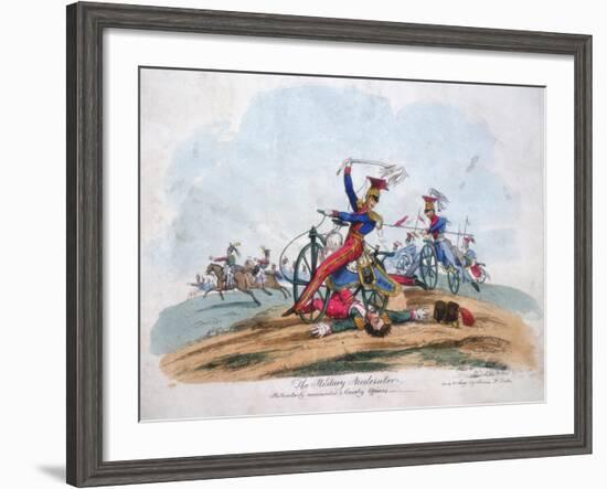 The Military Accelerator - Particularly Recommended to Cavalry Officers, C1820-null-Framed Giclee Print