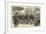 The Military Exhibition, the Pipers of the Argyle and Sutherland Highlanders Parading the Grounds-null-Framed Giclee Print
