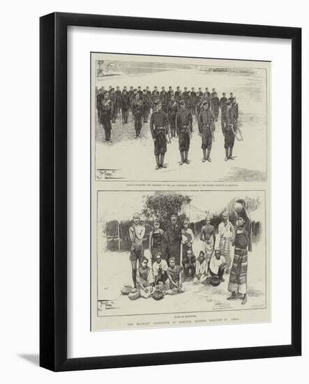 The Military Expedition to Manipur, Eastern Frontier of India-Frederick Pegram-Framed Giclee Print