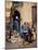 The Milk Seller, Cairo, 1886 (Oil on Wood)-Ludwig Deutsch-Mounted Giclee Print