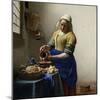 The Milkmaid, 1660-Johannes Vermeer-Mounted Art Print
