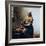 The Milkmaid, C1658-Johannes Vermeer-Framed Premium Giclee Print