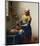 The Milkmaid-Johannes Vermeer-Mounted Art Print