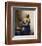 The Milkmaid-Johannes Vermeer-Framed Art Print