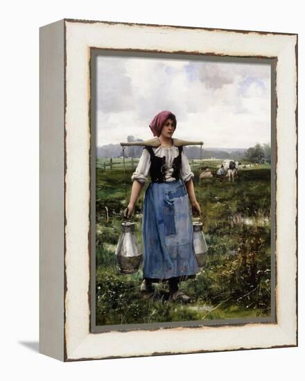 The Milkmaid-Julien Dupre-Framed Premier Image Canvas