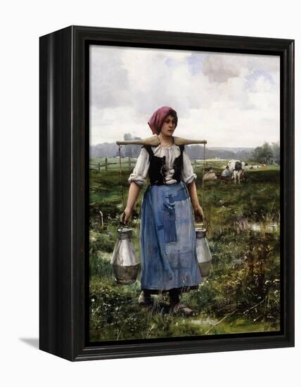 The Milkmaid-Julien Dupre-Framed Premier Image Canvas