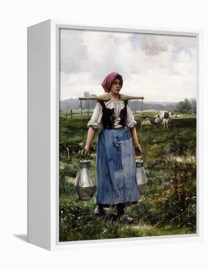 The Milkmaid-Julien Dupre-Framed Premier Image Canvas