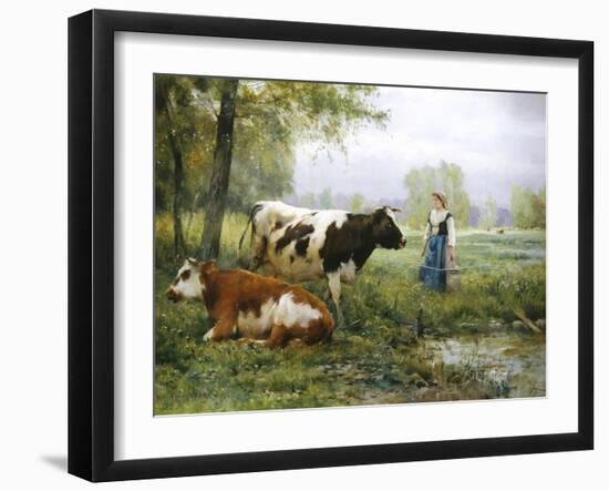 The Milkmaid-Julien Dupre-Framed Giclee Print