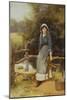 The Milkmaid-Charles Edward Wilson-Mounted Giclee Print