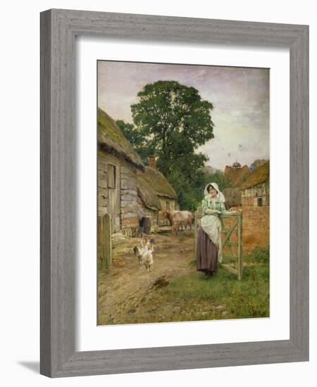 The Milkmaid-Henry John Yeend King-Framed Giclee Print