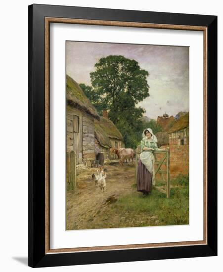 The Milkmaid-Henry John Yeend King-Framed Giclee Print