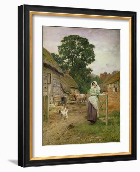 The Milkmaid-Henry John Yeend King-Framed Giclee Print