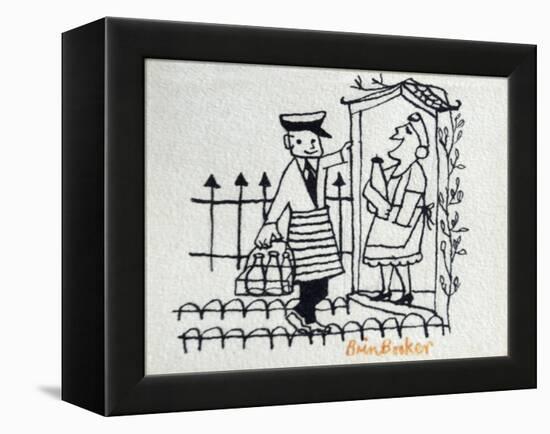 The Milkman-Brenda Brin Booker-Framed Premier Image Canvas