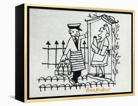 The Milkman-Brenda Brin Booker-Framed Premier Image Canvas