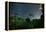 The Milky Way Above the Ubatuba Jungle at Night-Alex Saberi-Framed Premier Image Canvas