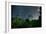 The Milky Way Above the Ubatuba Jungle at Night-Alex Saberi-Framed Photographic Print