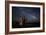 The Milky Way and a Dead Bristlecone Pine Tree in the White Mountains, California-null-Framed Photographic Print